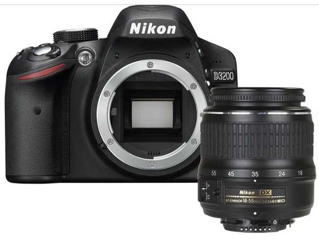 Nikon D3200  + Obiectiv 18-55mm AF-S DX  -3697 CADRE, excelent 10/10