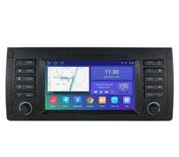 Navigatie GPS Android 13 BMW Seria 5 E39 X5 E53 - CarPlay, DSP