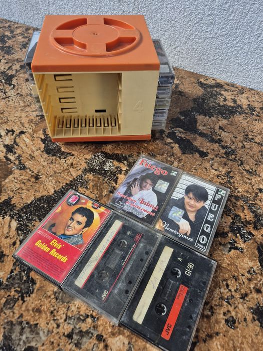 Vând 20 casete originale 45-90 min, muzică usoara, Grecesca, Arabesca,