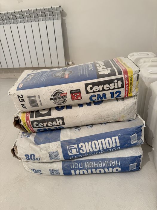 Экопол и клей для кафеля