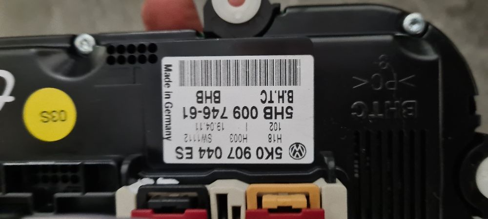 Aeroterma,butoane, vw eos 2010-2016