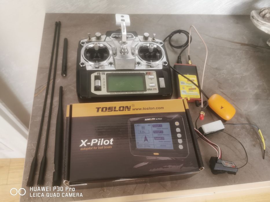 X-Pilot TOSLON +дистанционно FLY SKY+5броя антени