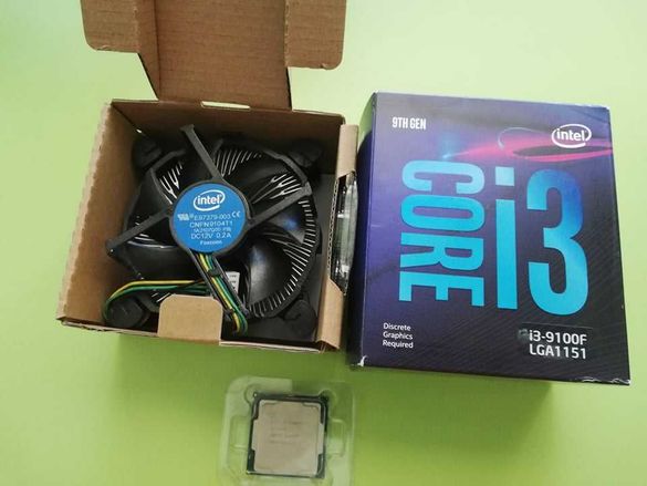 Процесор Intel Core i3-9100F Quad-Core 3.60GHz LGA1151 BOX