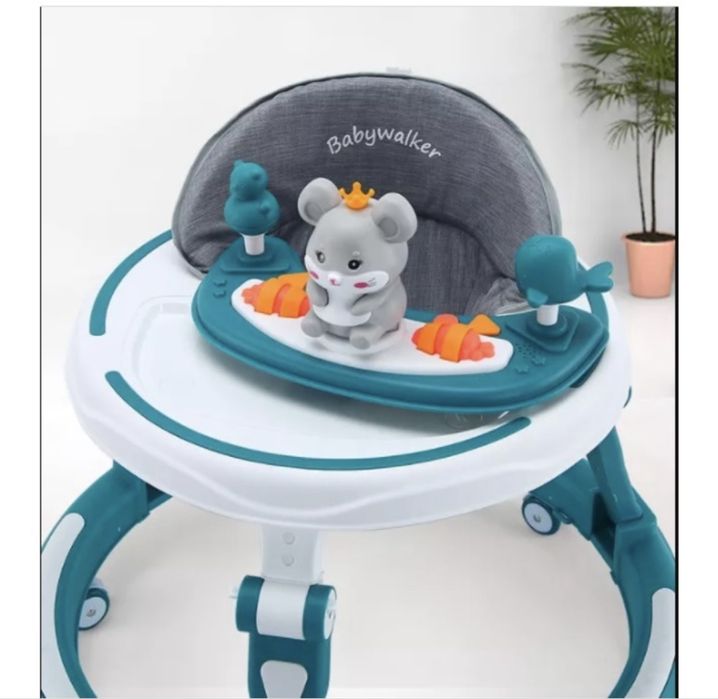 Ходунок. Бесік тойға келген. Мінілмеген жаңа болып тұр. Асықатада