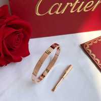 Brățară Cartier LOVE 16 Aur roz 750