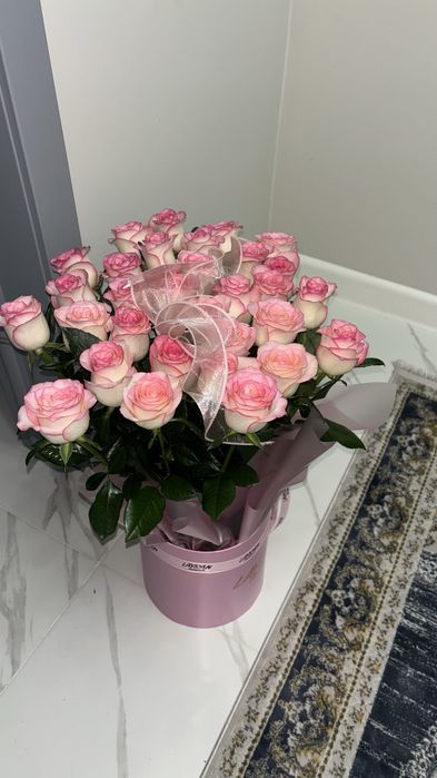 Цветы розы 31штук новый