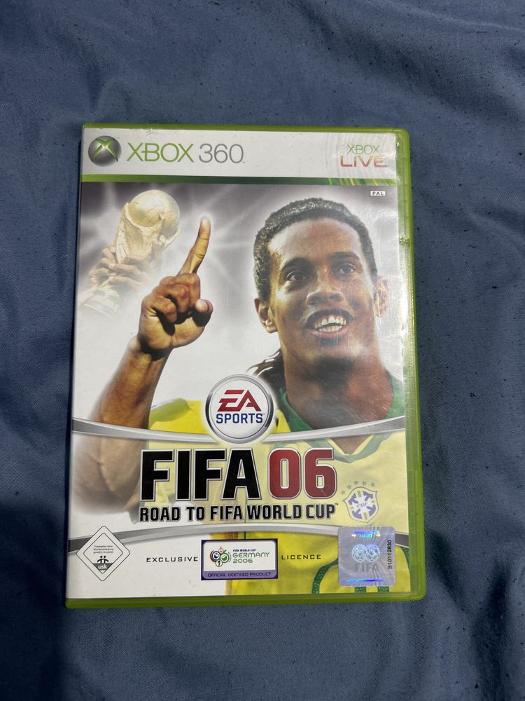 Vand fifa 06 road to fifa world cup pentru xbox 360