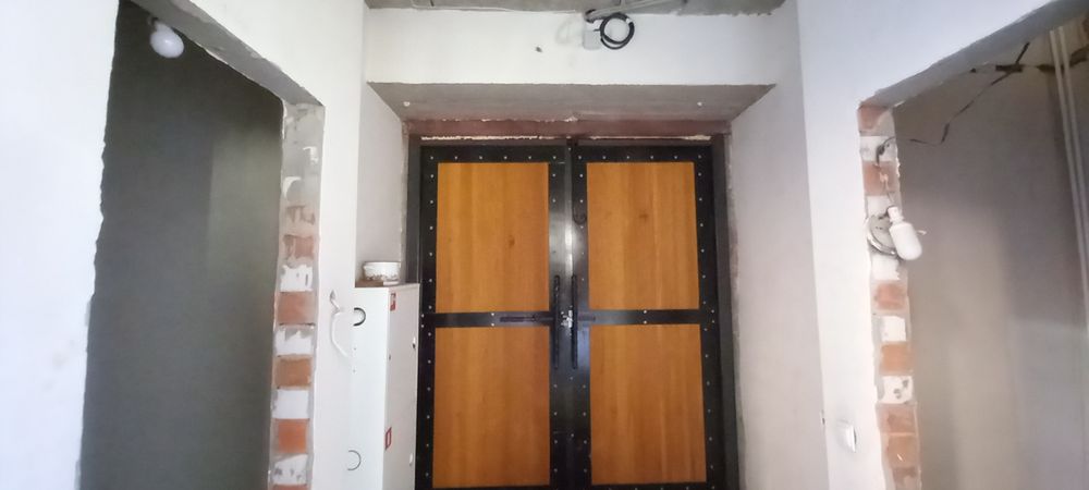 Ворота металл + дерево