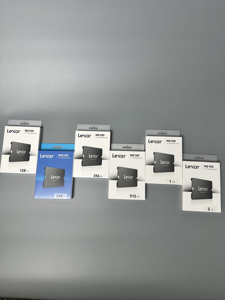 SSD SATA ССД Lexar 128/240/256/512/1/2 GB