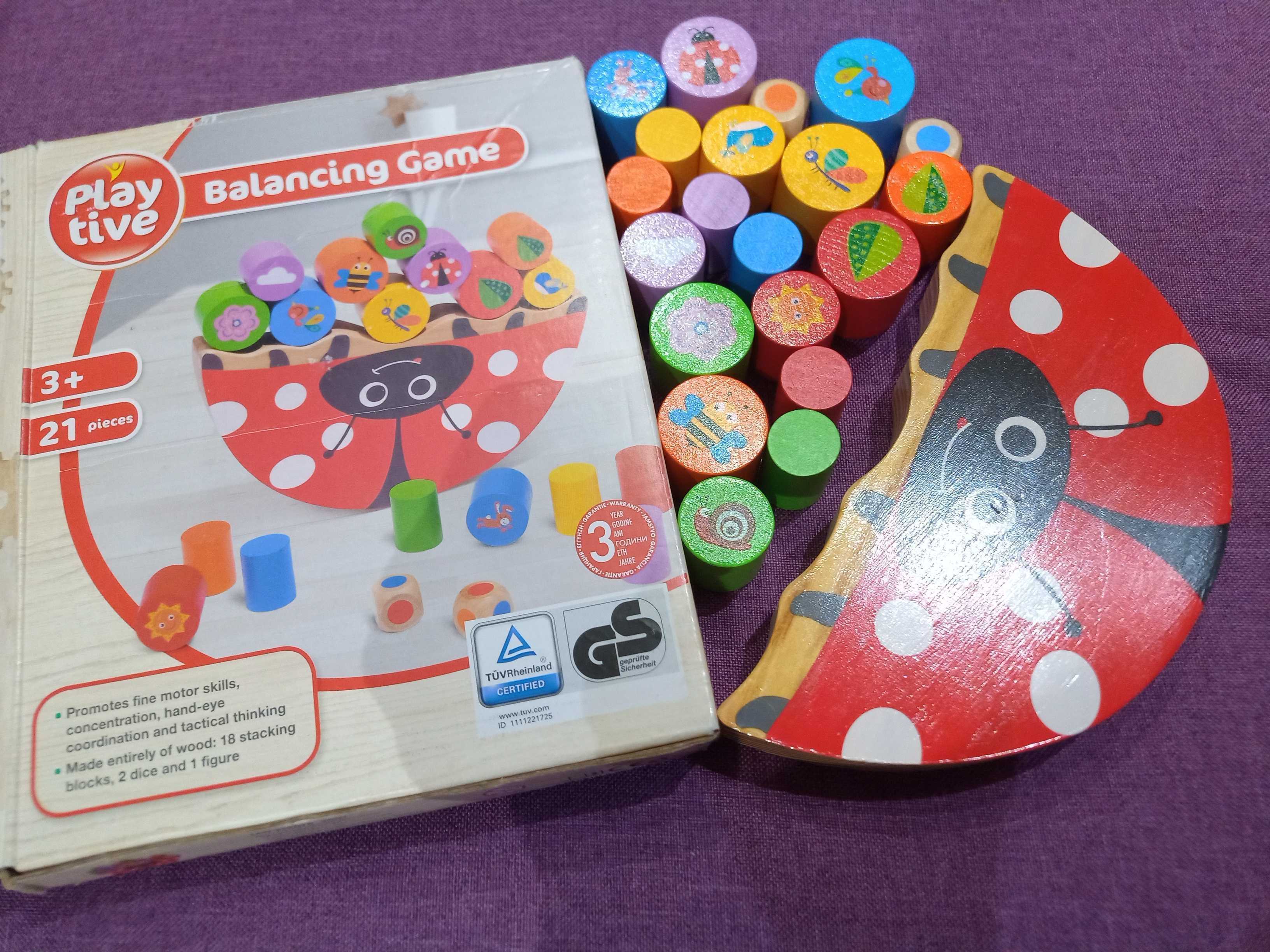 Лот дървени играчки Playtive