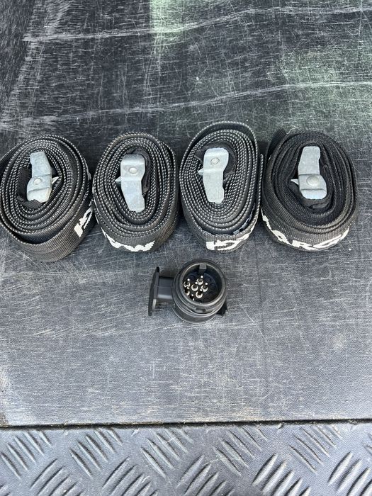 Adaptor priza carlig auto Thule si cordeline de prindere