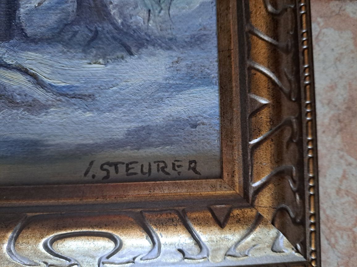 Pictura pe panza semnat I .STEURER