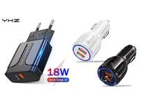 Incarcator USB 18W / Incarcator auto 30W 2 porturi / incarcare rapida