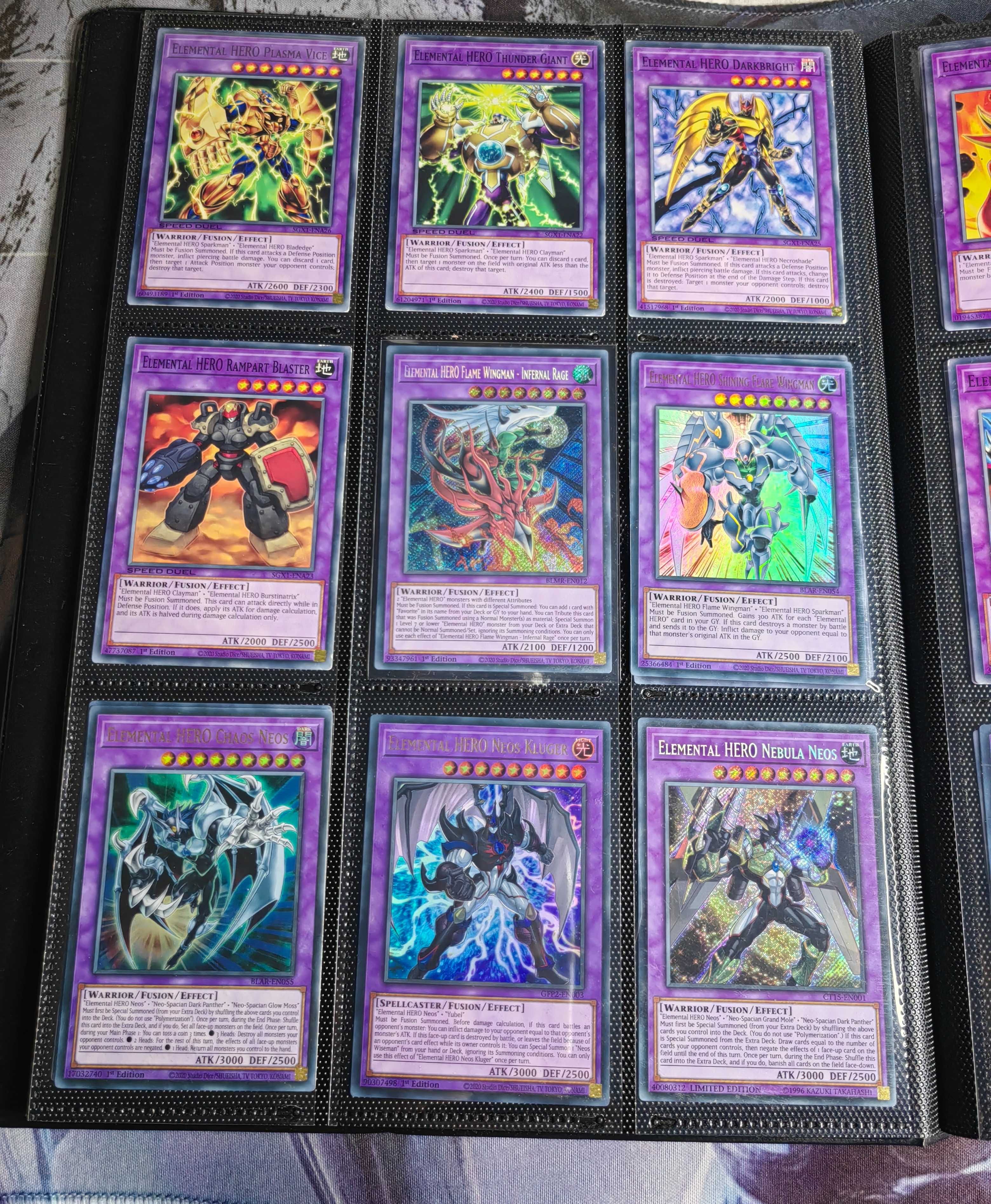 Колекция HERO - Yu Gi Oh!