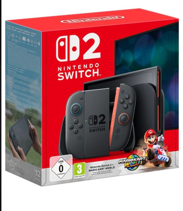 Nintendo switch 2 + jocul Mario - Sigilat