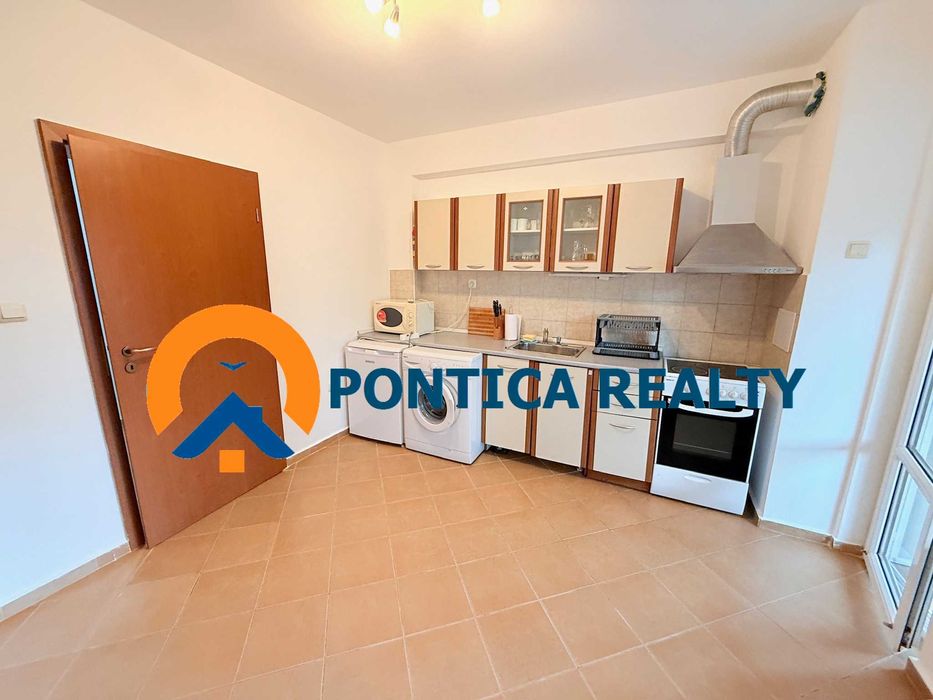 Тристаен с ниска такса в южната част на Слънчев Бряг