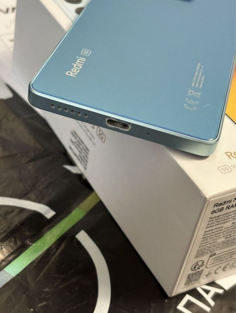 128GB Xiaomi Redmi Note 13 5G Гаранция Vivacom 2026г. Teal