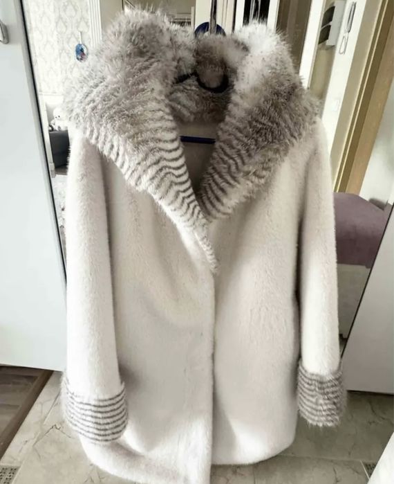 Шуба из эко норки