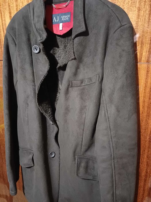 Зимно мъжко палто Armani Jeans късо