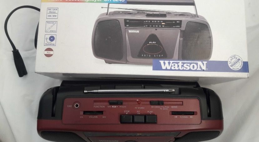 Radio caset Watson nou si original