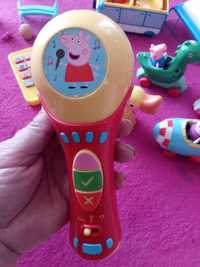 Microfon interactiv galben, telefon Peppa pig
