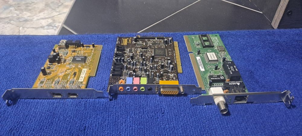 Pachet componente pc, placa video, retea