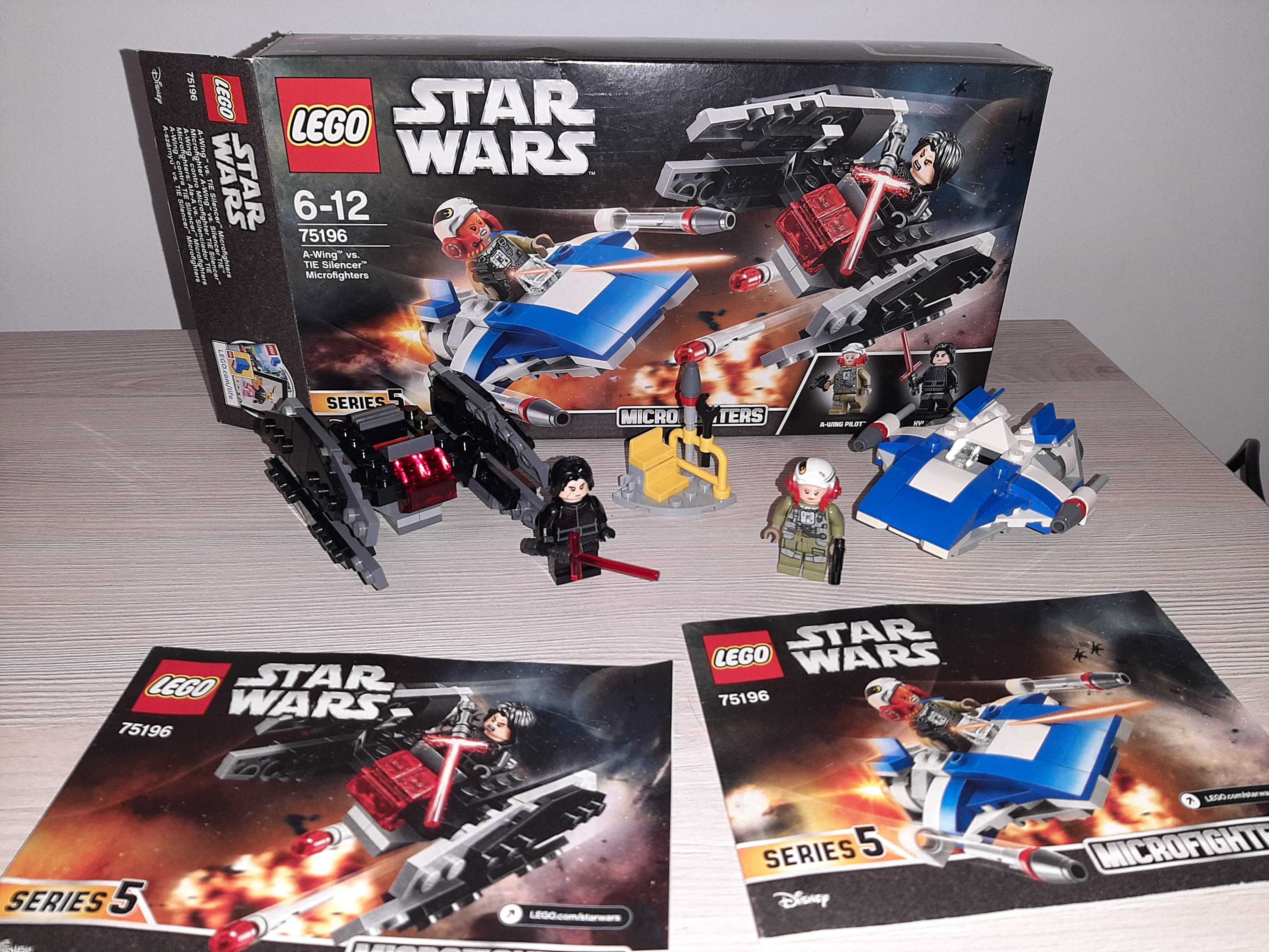 Lego Star Wars A-Wing vs. TIE Silencer Microfighters