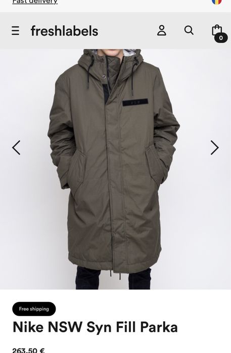 Geaca Nike lunga  originala