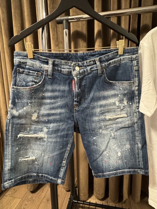 Blugi scurți DSQUARED2 - Mărimea 50 - Calitate Premium