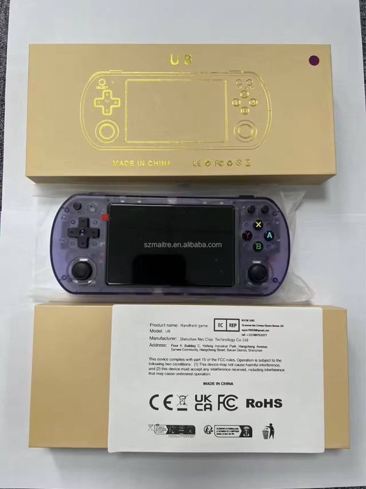 Игровая консоль приставка портативная, 64 гб, 15000 игры