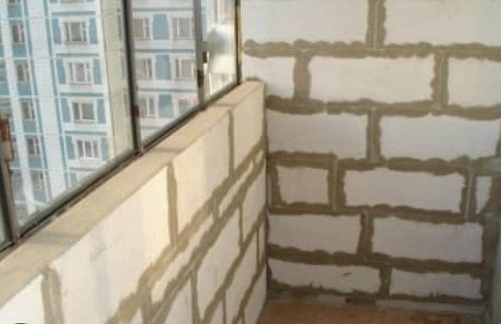 Утепление балкона.