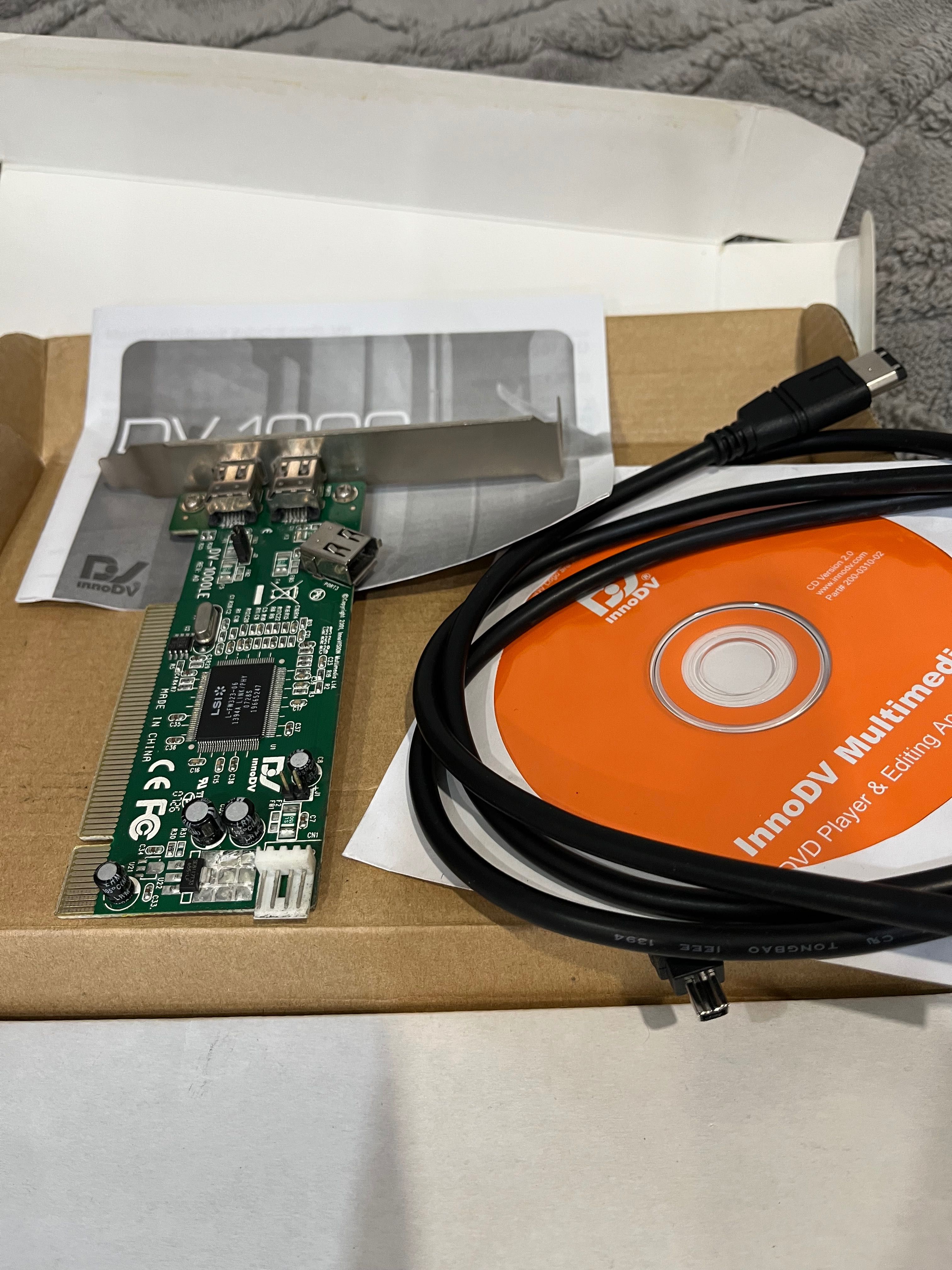 Контроллер IEEE-1394 PCI FireWire DV-1000-LE InnoVISION + кабель