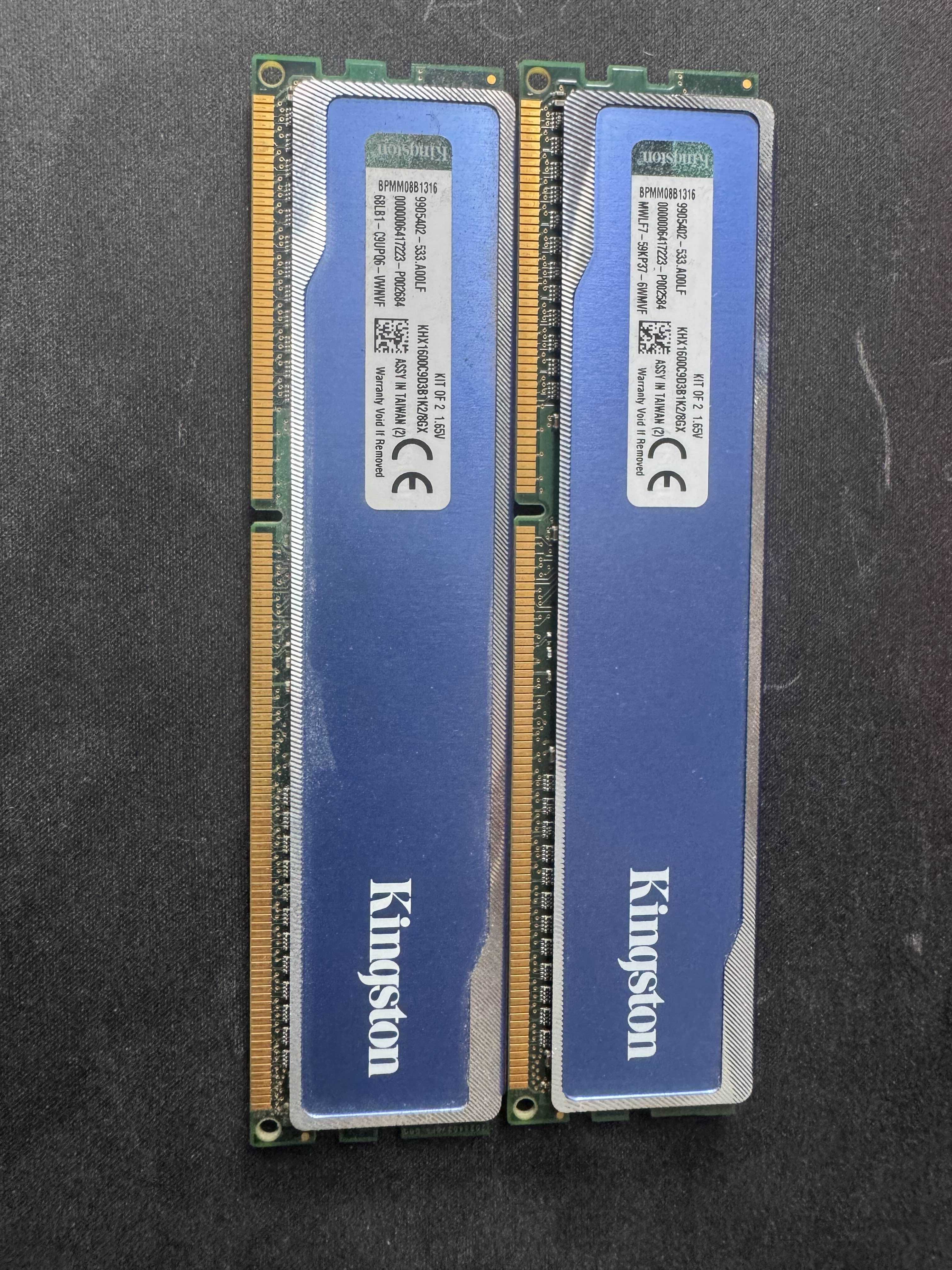 HyperX Savage DDR3 1600 C9 2x4GB
