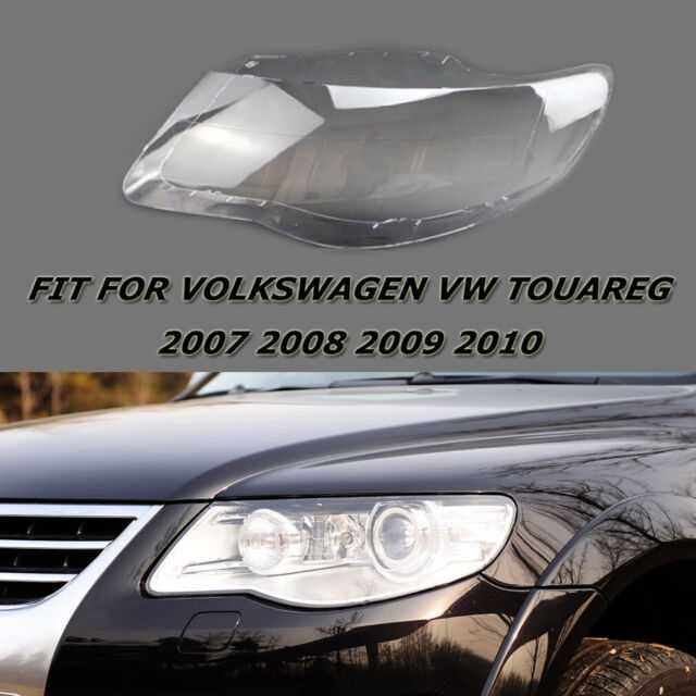 Стекло фары LH Touareg 2007-