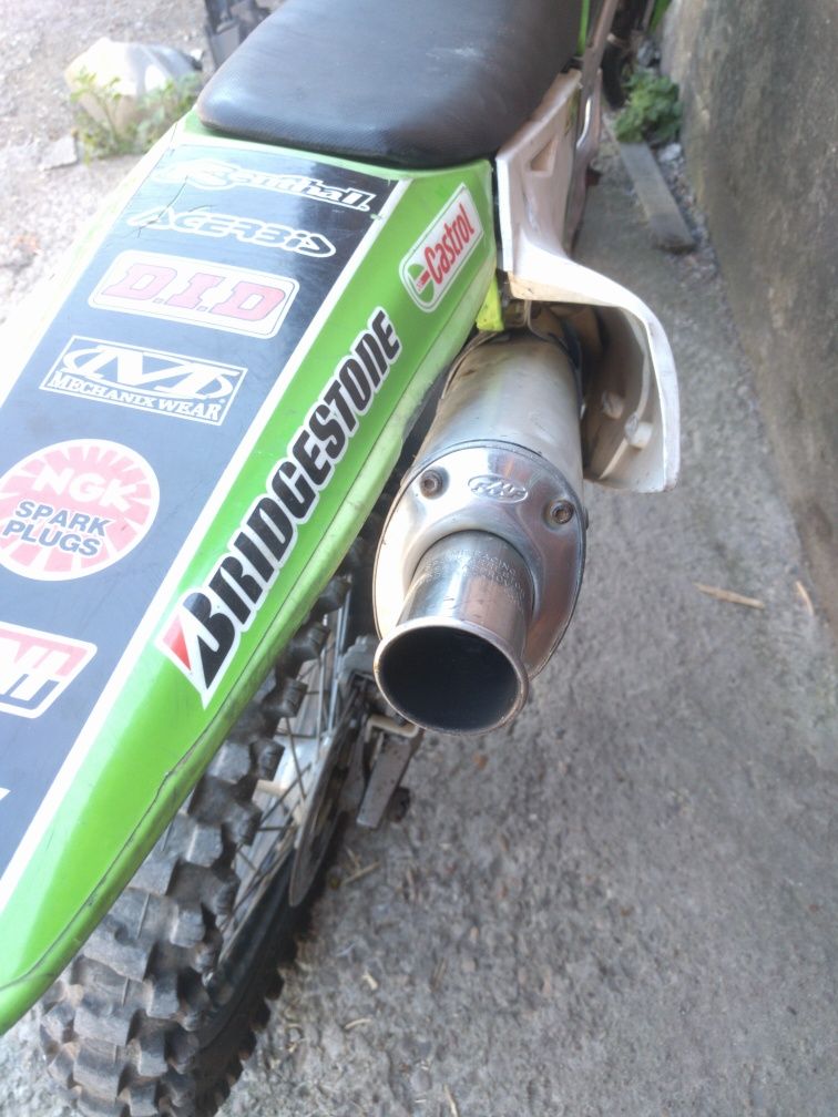 Kawasaki KX250F на части