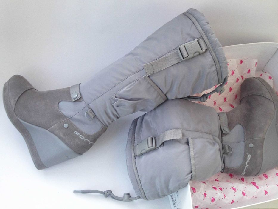 РАЗПРОДАЖБА! FORNARINA Оригинални Дамски Ботуши/ Апрески Платформа