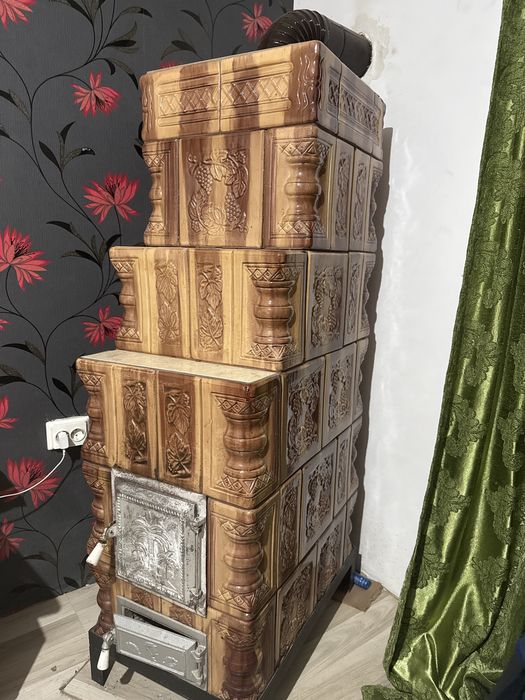 Sobă teracotă aproape nouă