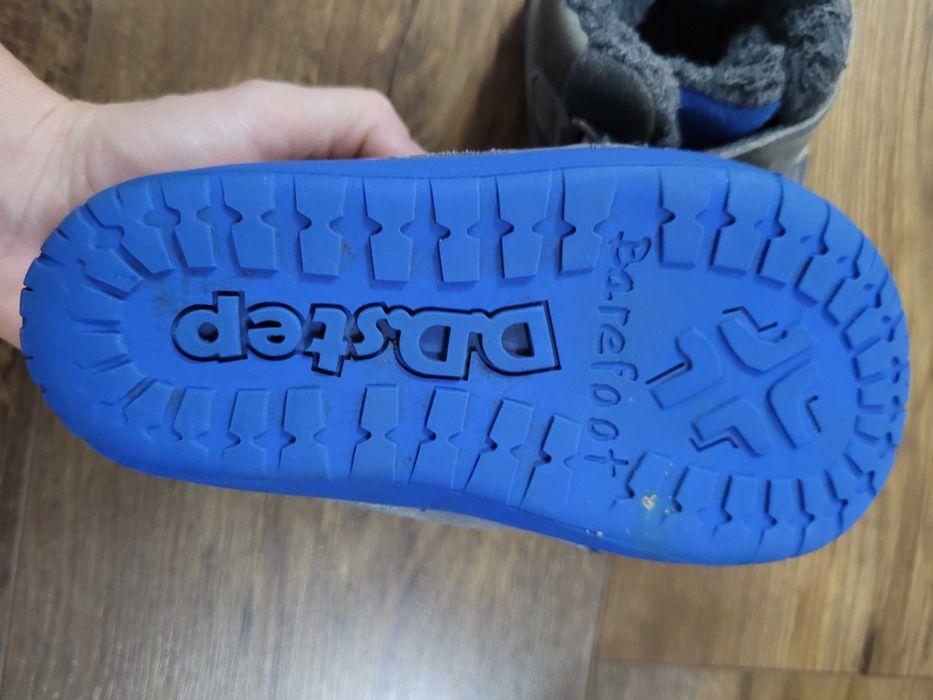 Ghete baieti marime 25 DDstep barefoot imblanite