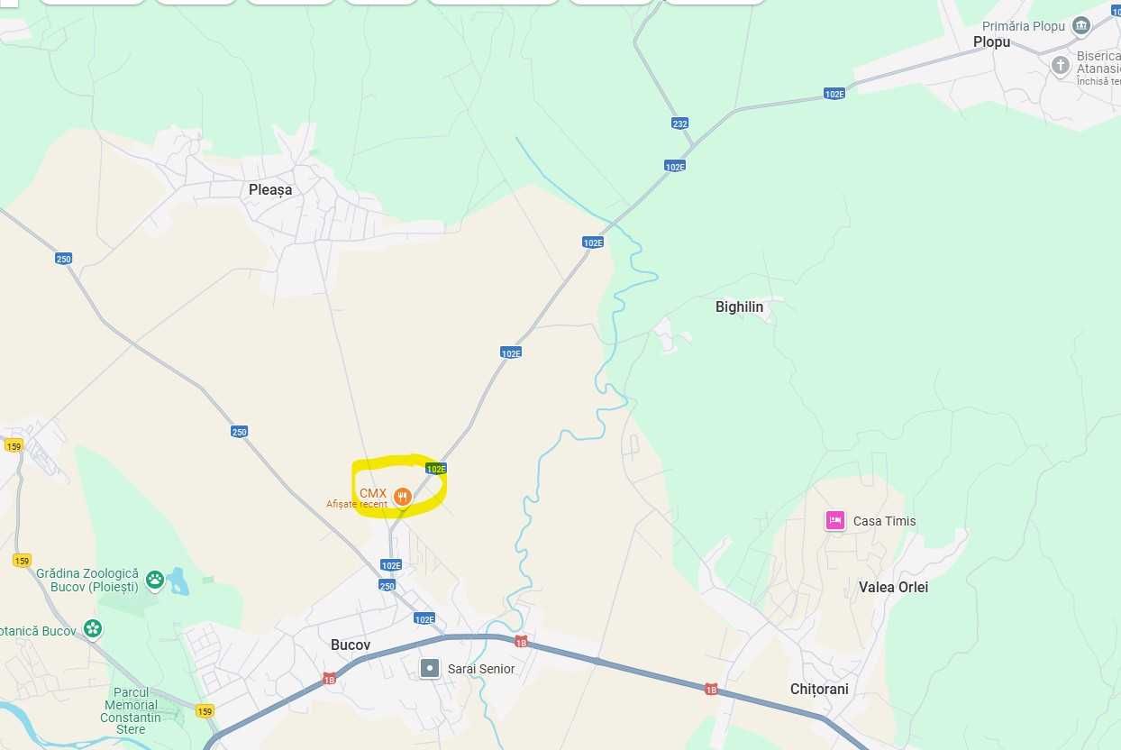 Terenuri intravilane Bucov-Pleasa-Bighilin-Galmeia-Plopu