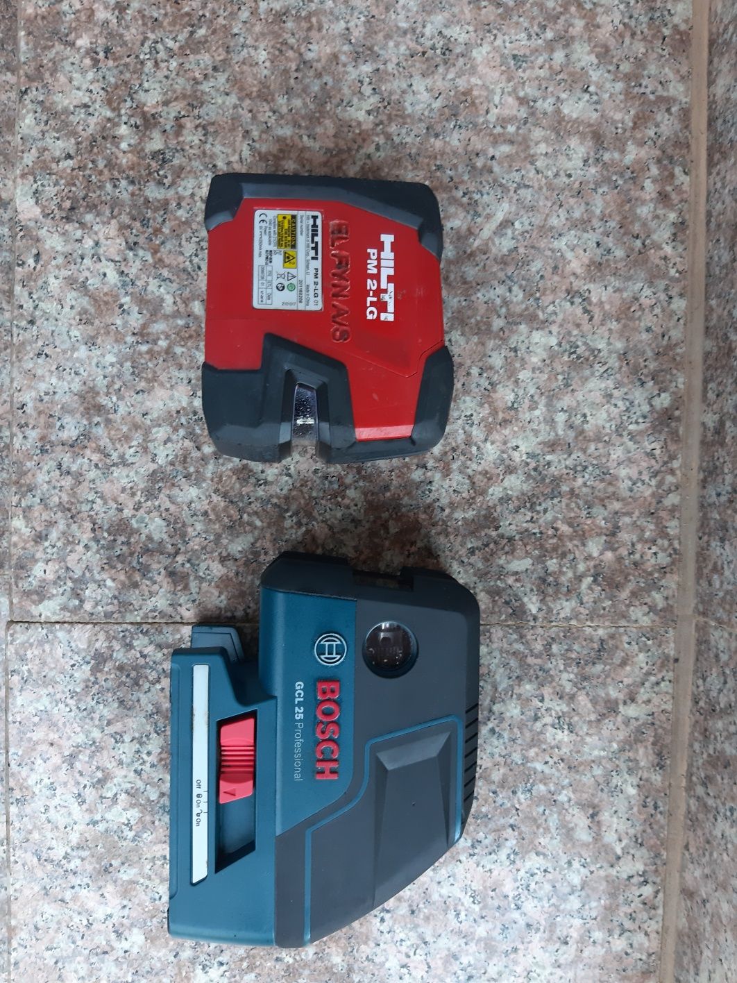 Hilti , Bosch nivela linii