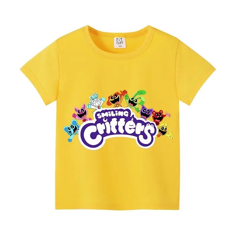 Tricou copii diverse modele, Smiling Critters, Creaturi zambitoare