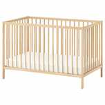 Pătuț Sniglar IKEA cu saltea KRUMMELUR