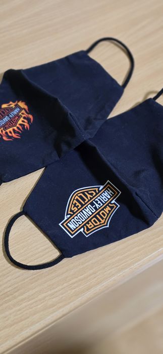 Mască reutilizabilă Harley Davidson bumbac