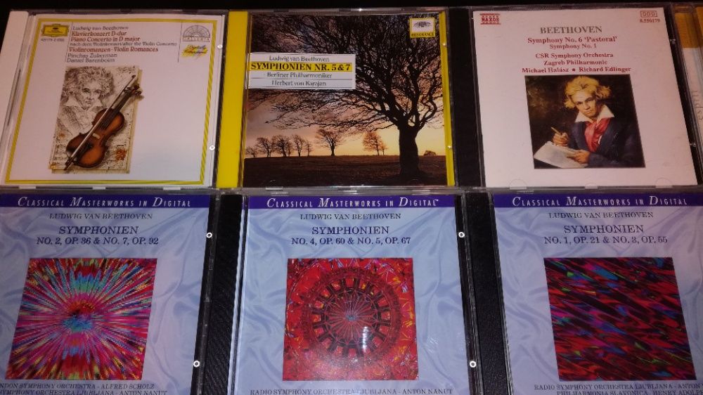 CD/Clasica - Bach, Beethoven, Bizet, Brahms,Bruckner,Berlioz - Lista 1