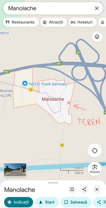 Teren 1000mp intravilan 5min metrou Bucuresti Pallady Manolache, casa