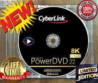 CyberLink PowerDVD 22 ULTRA - Licenta Permanenta - DVD NOU SIGILAT
