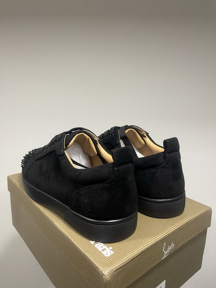 Christian Louboutin Low Black Spikes