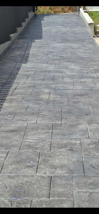 Beton amprentat si elicopterizat