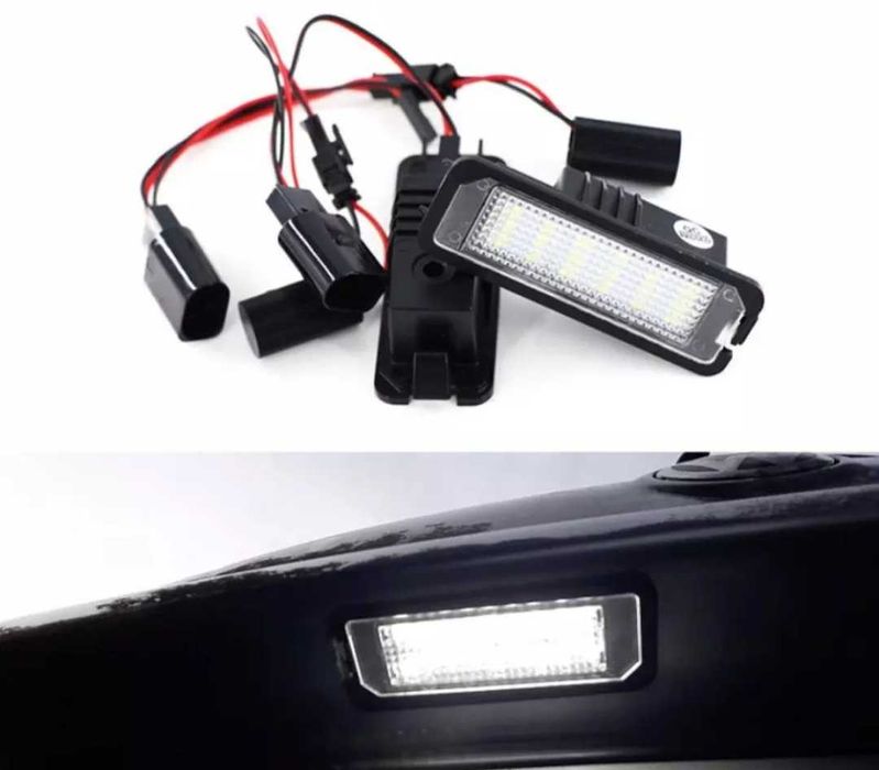 ЛЕД Плафони за регистрационния номер за VW golf polo голф поло led