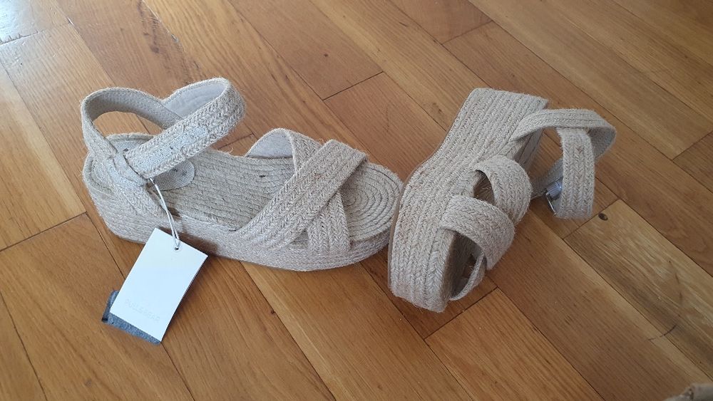 Sandale din iuta nr 36